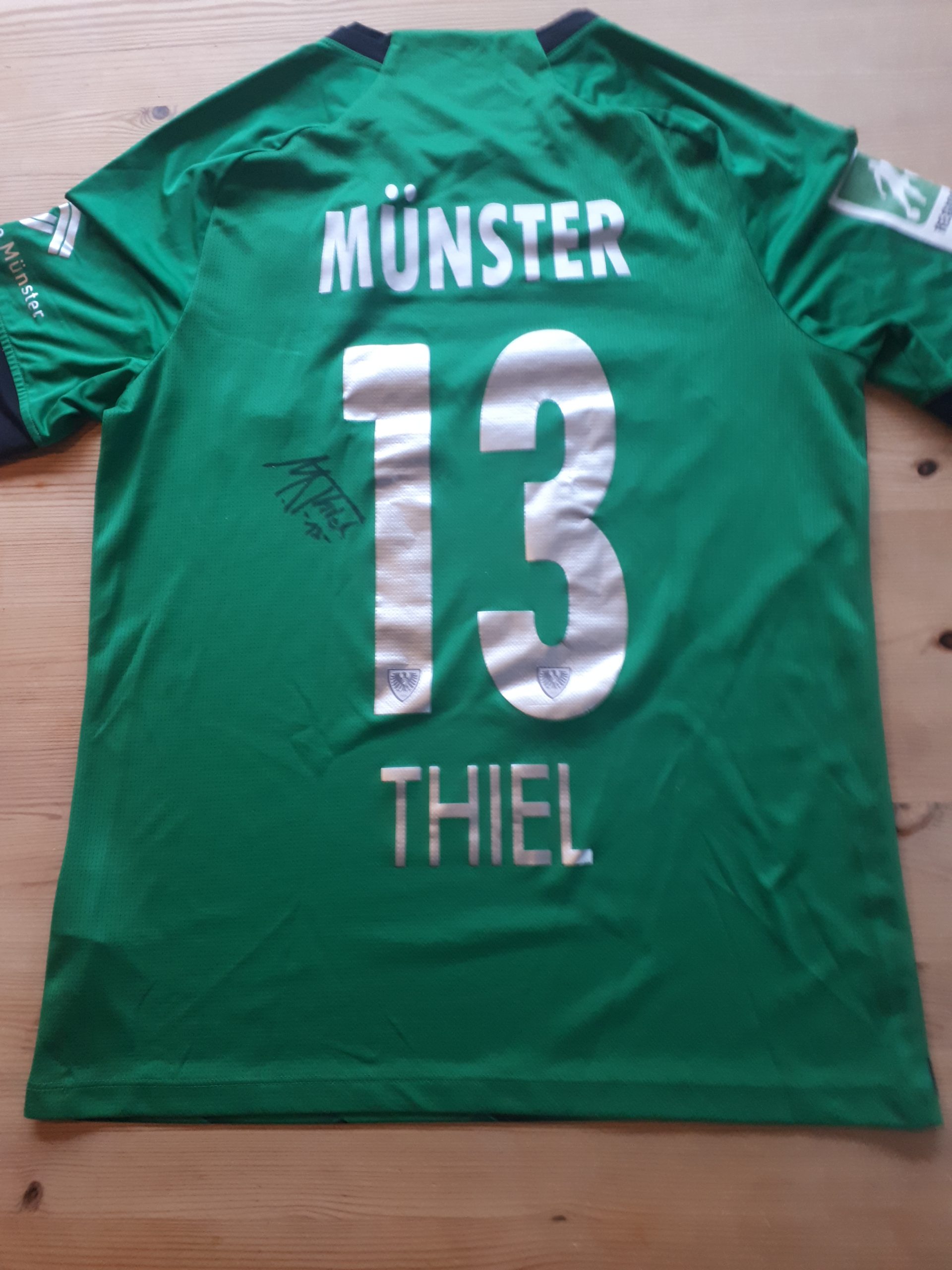 Signiertes Original- Trikot Marvin Thiel | SC Preußen Münster