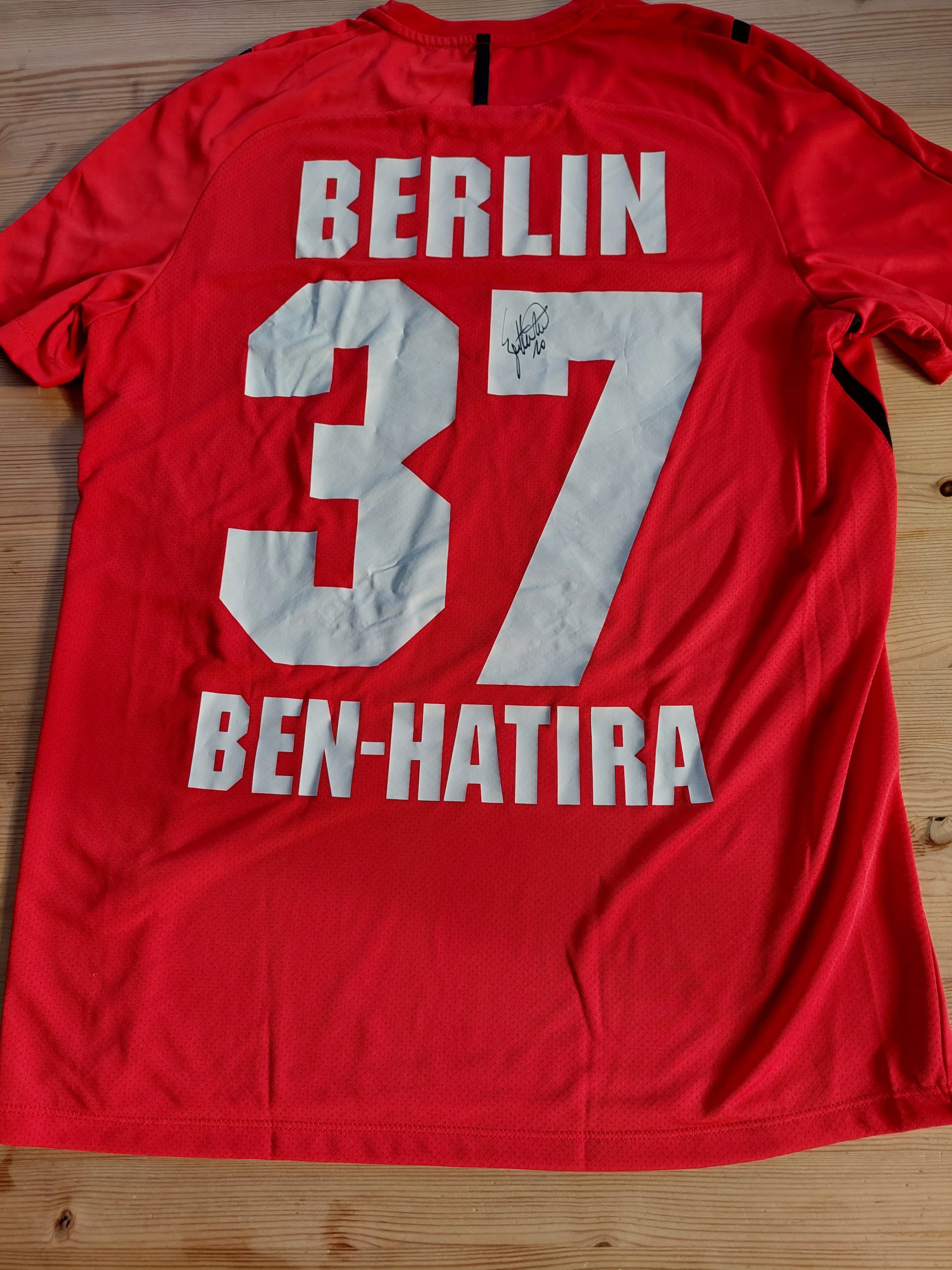 Signiertes Original- Trikot Änis Ben-Hatira | Berliner AK 07