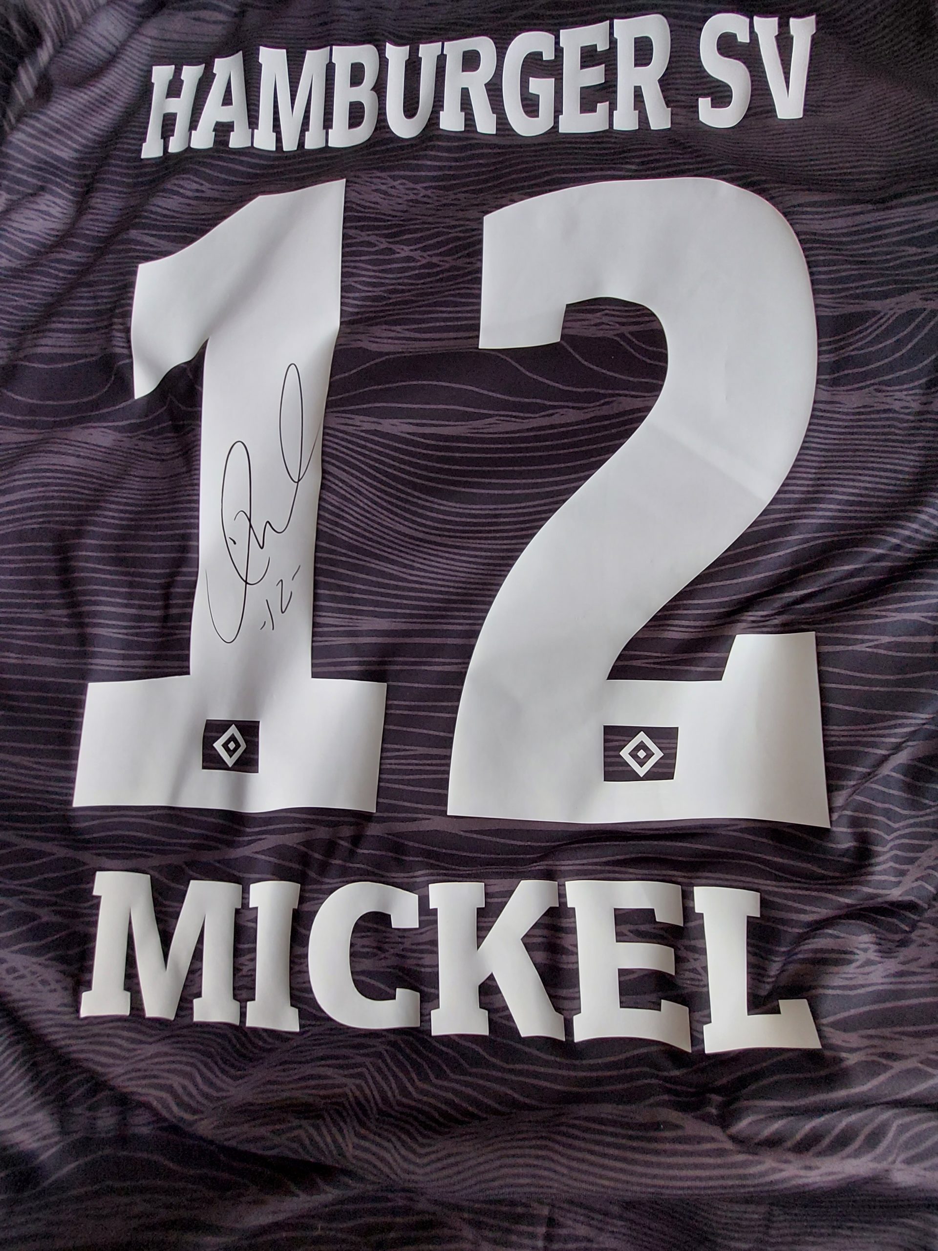 Signiertes Original- Trikot Tom Mickel | Hamburger SV